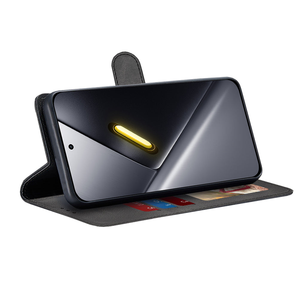 Etui til Xiaomi Poco X8 Pro Max, Techsuit, Diary Book, Sort