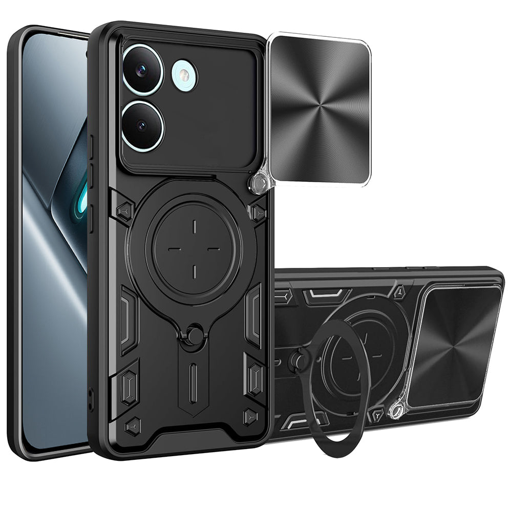 Etui til Xiaomi Poco X8 Pro, Techsuit, CamGuard Pro, Sort