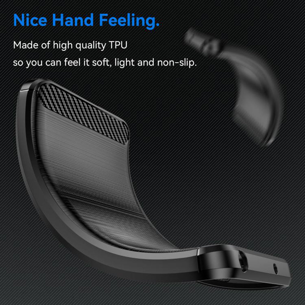 Etui til Xiaomi Poco X8 Pro, Techsuit, Carbon, Sort