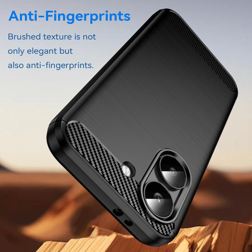 Etui til Xiaomi Poco X8 Pro, Techsuit, Carbon, Sort