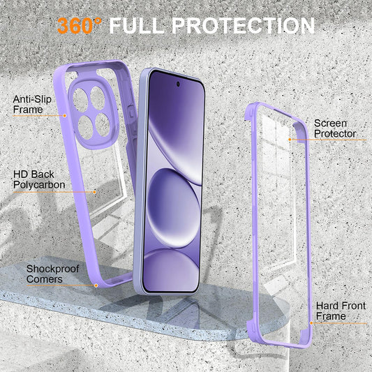 Case for Xiaomi Poco X8 Pro, Techsuit, ColorVerse 360, Purple
