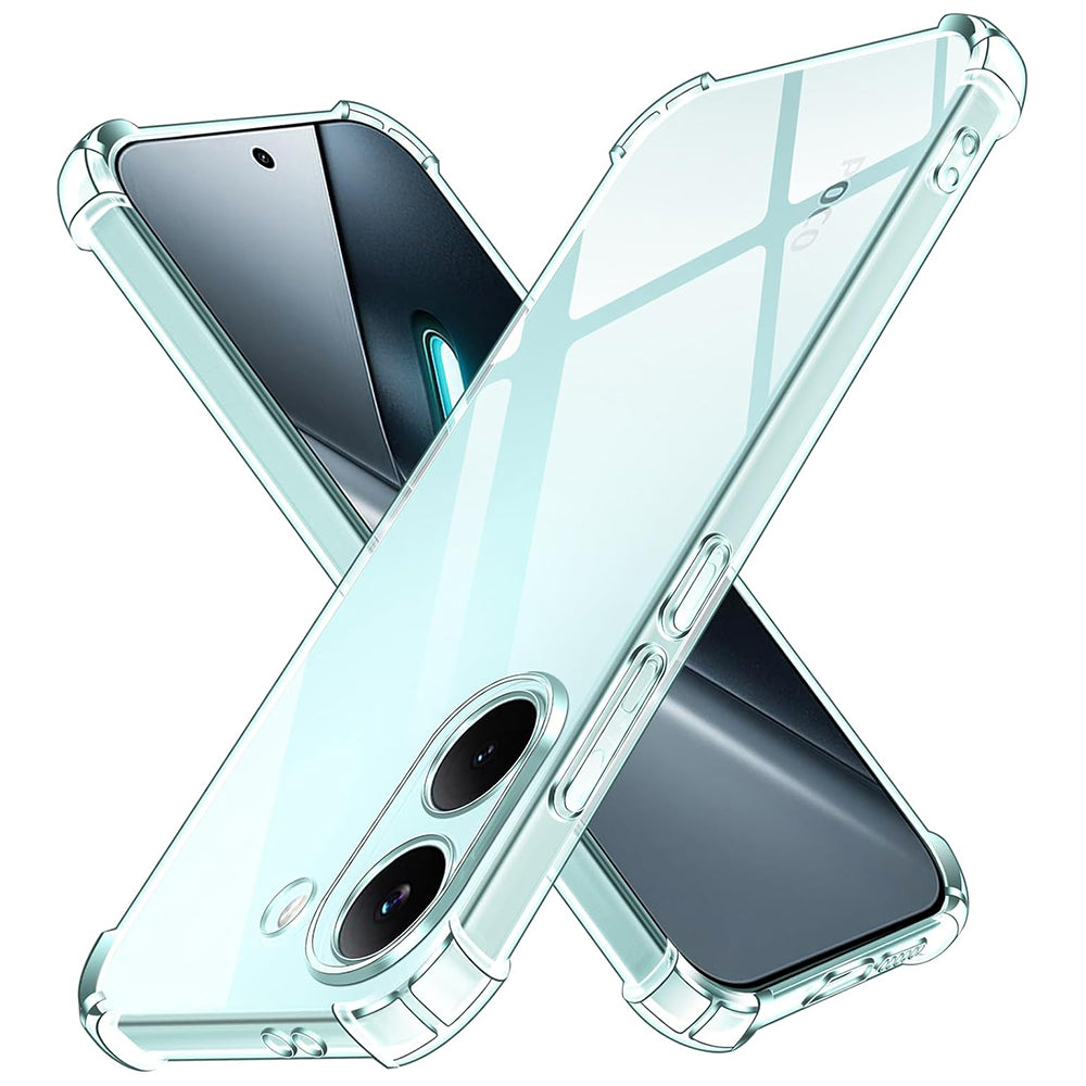 Etui til Xiaomi Poco X8 Pro, Techsuit, Shockproof Clear, Gennemsigtig