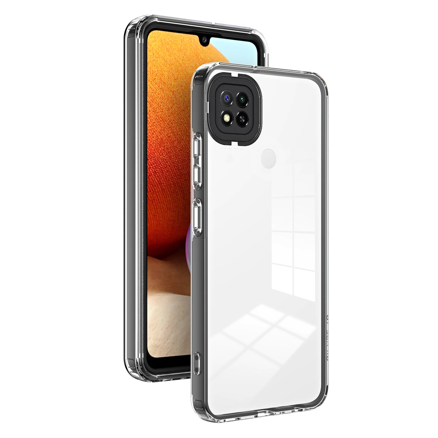 Etui til Xiaomi Poco M6 / Redmi 13C 5G / Poco C65 / Redmi 13C, OEM, Enviro Hybrid, Sort