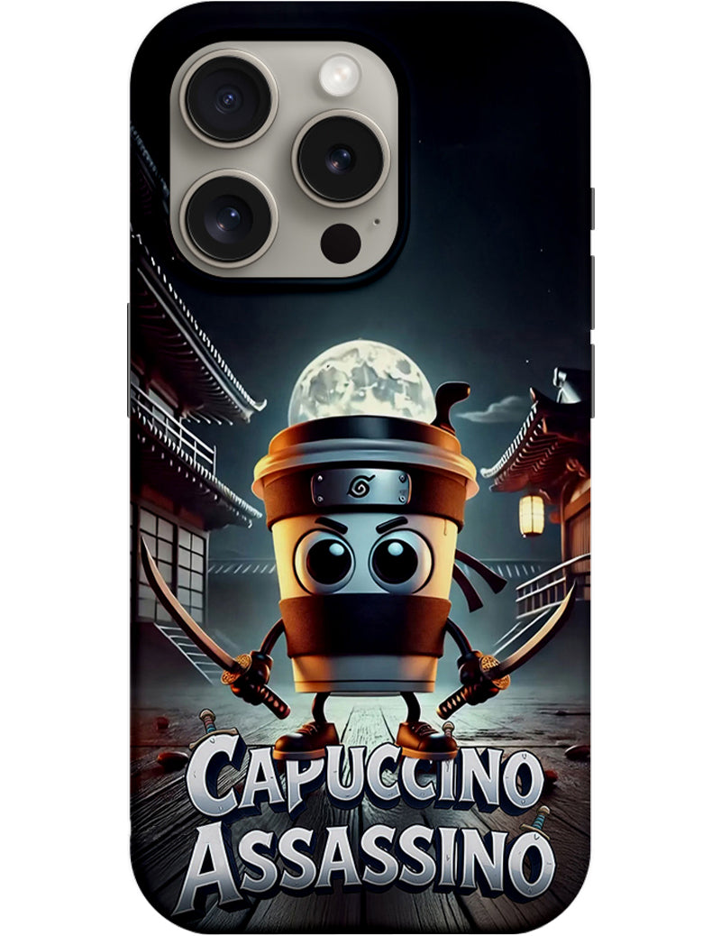 Cover til Xiaomi Redmi 12C, Perfect Case, Italian Brainrot Capuccino Assassino, Multifarvet