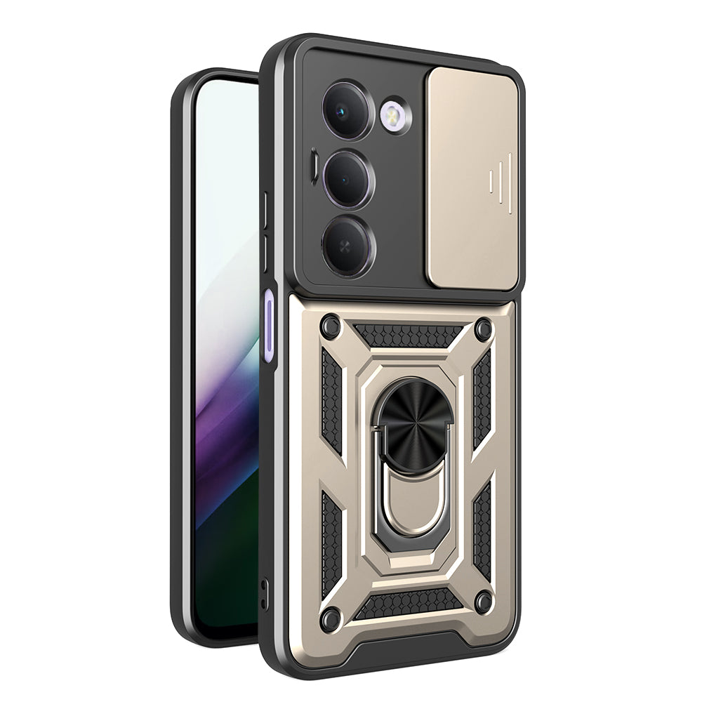Cover til Xiaomi Redmi 15 5G / 15 4G, Techsuit, CamShield, Guld