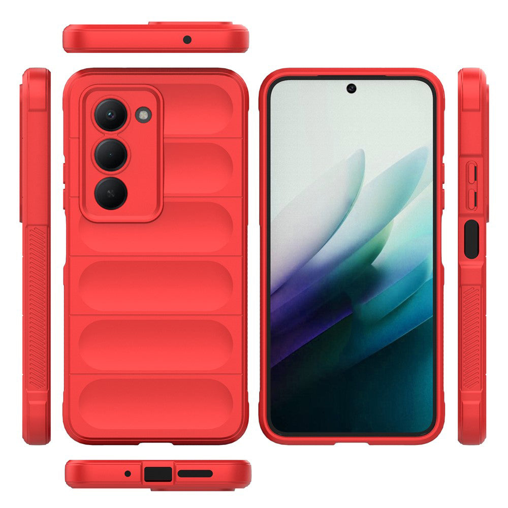 Cover til Xiaomi Redmi 15 5G / 15 4G, Techsuit, Magic Shield, Rød