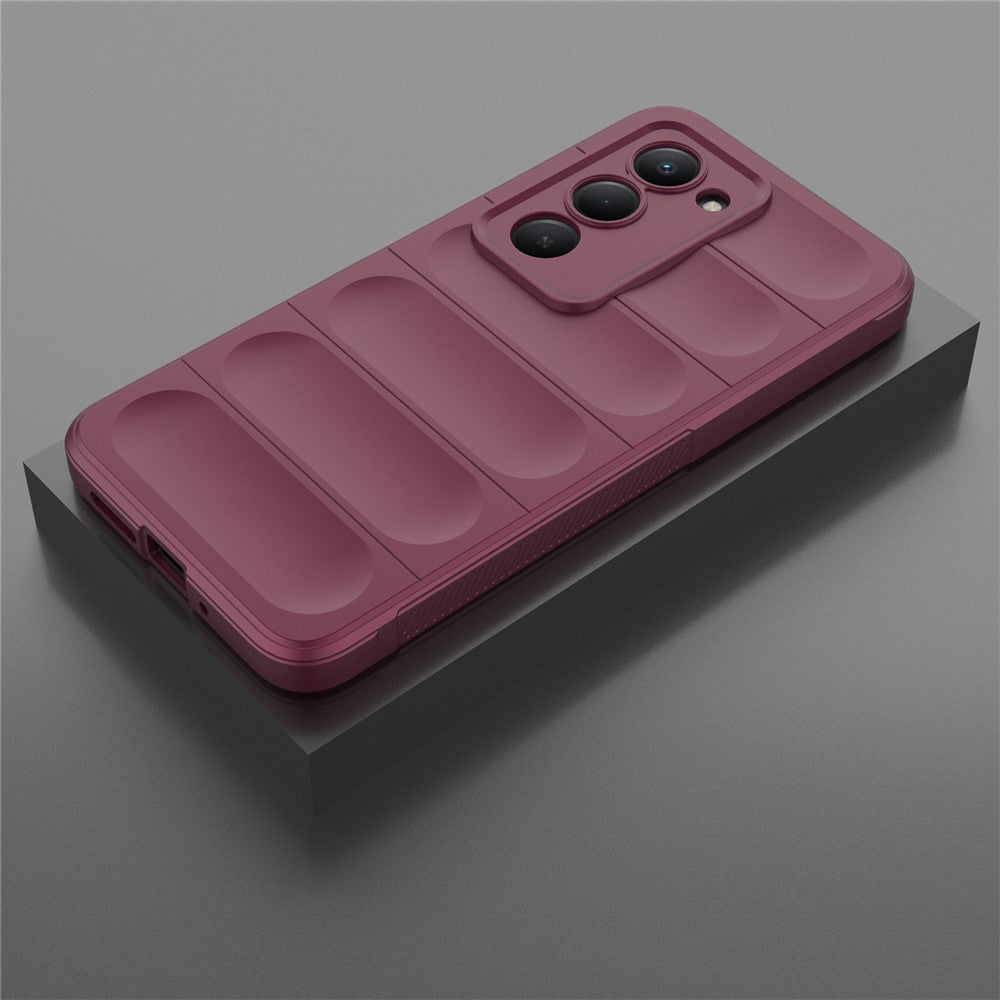 Cover til Xiaomi Redmi 15 5G / 15 4G, Techsuit, Magic Shield, Vinrød