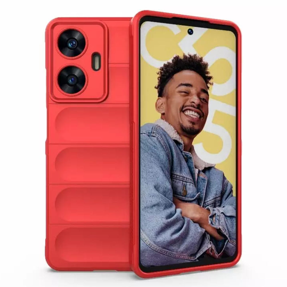 Cover til Xiaomi Redmi 15C 5G / 15C 4G, Techsuit, Magic Shield, Rød