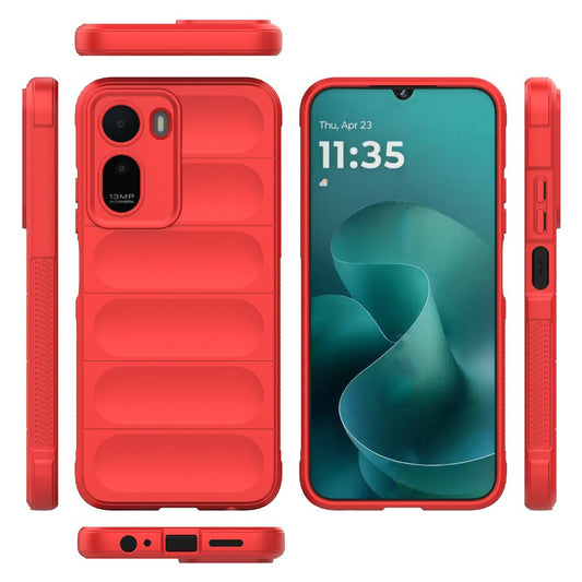 Case for Xiaomi Redmi A7 Pro 4G, Techsuit, Magic Shield, Red