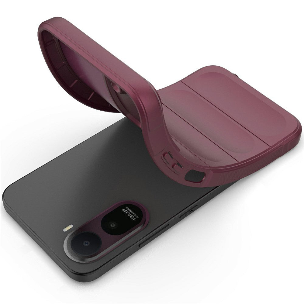 Cover til Xiaomi Redmi A7 Pro 4G, Techsuit, Magic Shield, Vinrød