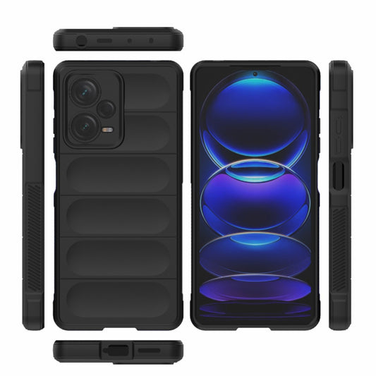 Cover til Xiaomi Redmi Note 12 Pro 5G, Techsuit, Magic Shield, Sort