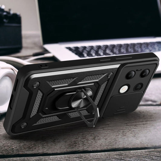 Cover til Xiaomi Redmi Note 13 4G, Techsuit, CamShield, Blå
