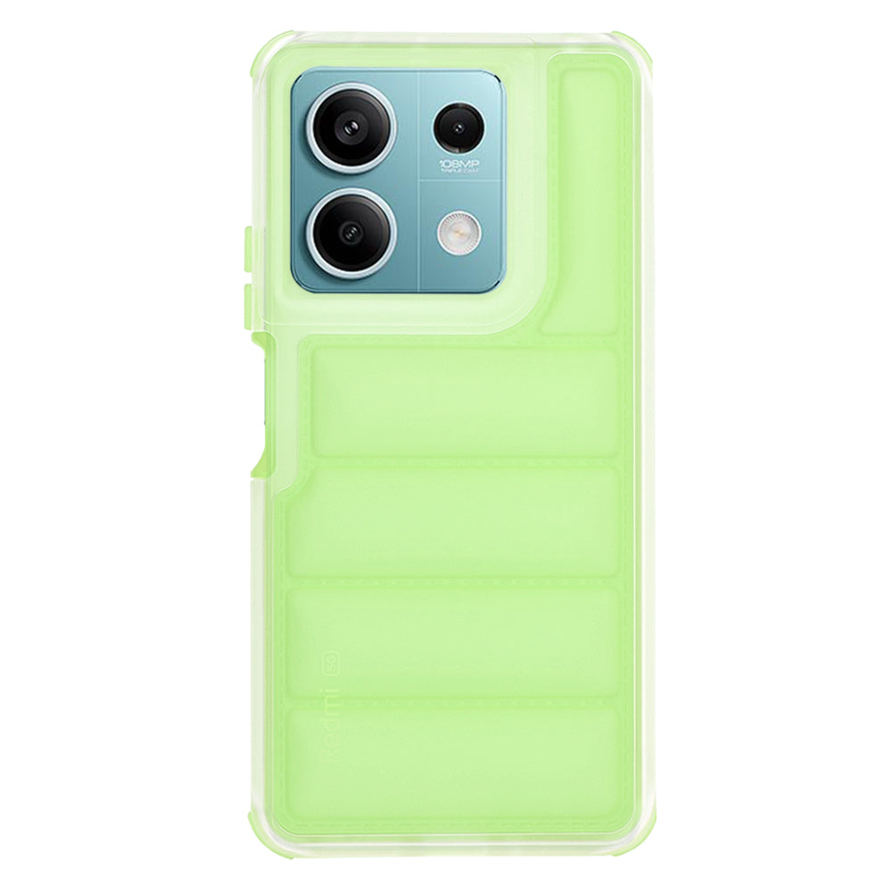 Cover til Xiaomi Redmi Note 13 5G, Techsuit, Wave Shield, Grøn