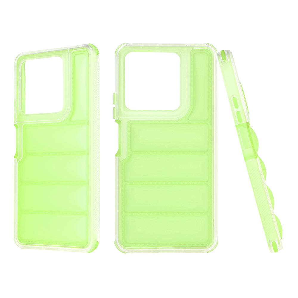 Cover til Xiaomi Redmi Note 13 5G, Techsuit, Wave Shield, Grøn