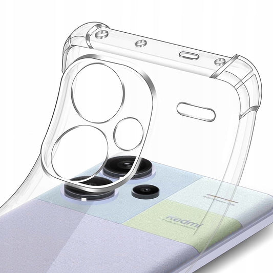 Cover til Xiaomi Redmi Note 13 Pro+, Techsuit, Stødabsorberende Klar, Transparent