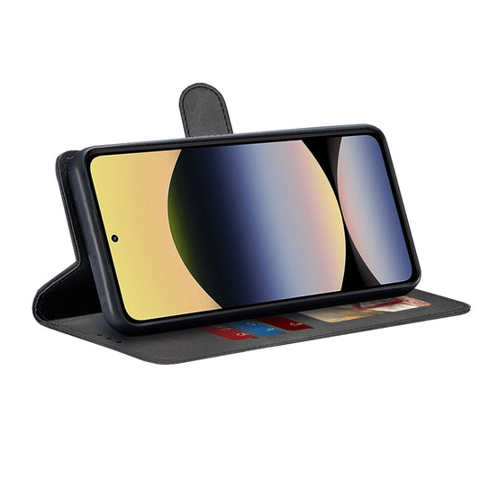 Cover til Xiaomi Redmi Note 14 5G, Techsuit, Diary Book, Sort