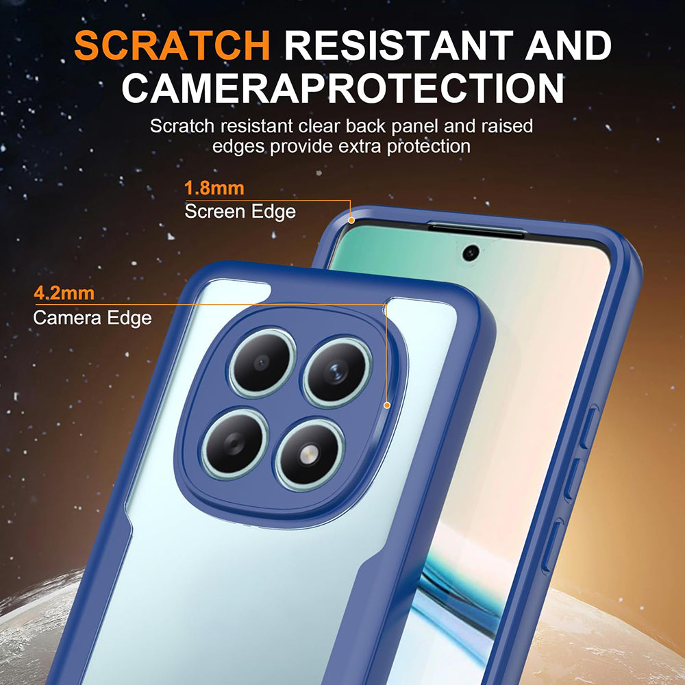 Etui til Xiaomi Redmi Note 15 4G, Techsuit, ColorVerse 360, Blå