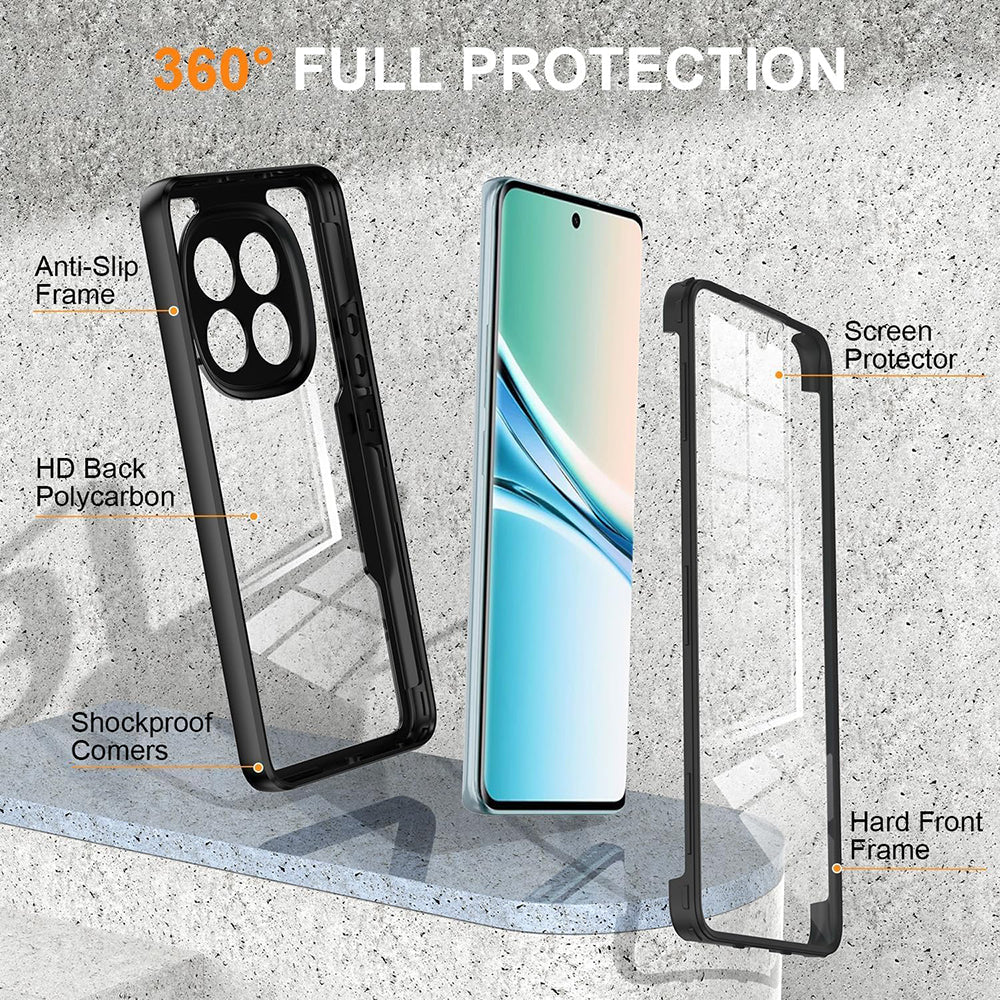Etui til Xiaomi Redmi Note 15 4G, Techsuit, ColorVerse 360, Blå