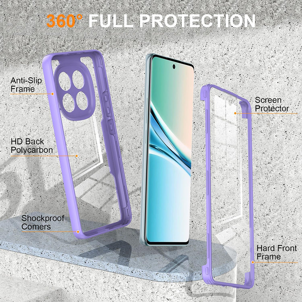Etui til Xiaomi Redmi Note 15 4G, Techsuit, ColorVerse 360, Lilla