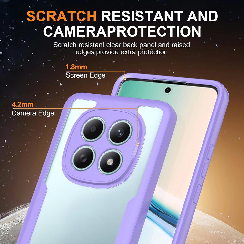 Etui til Xiaomi Redmi Note 15 4G, Techsuit, ColorVerse 360, Lilla