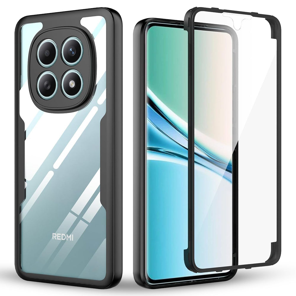 Etui til Xiaomi Redmi Note 15 4G, Techsuit, ColorVerse 360, Sort