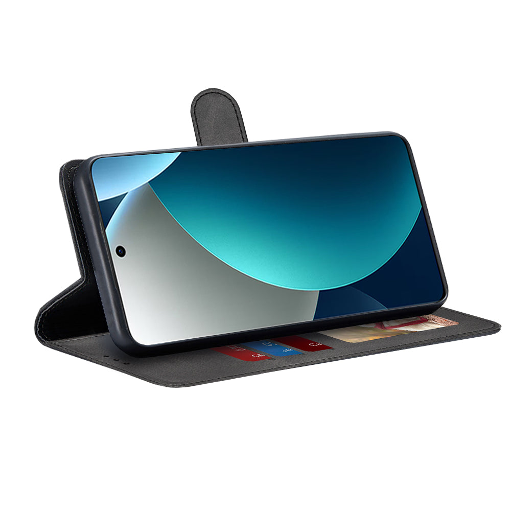 Etui til Xiaomi Redmi Note 15 Pro 4G, Techsuit, Diary Book, Sort