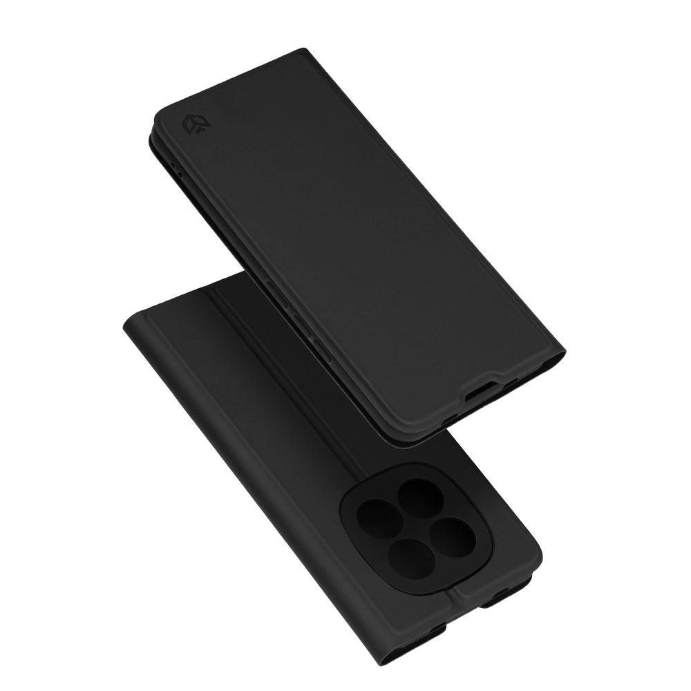Etui til Xiaomi Redmi Note 15 Pro 4G, Techsuit, Magskin Book, Sort