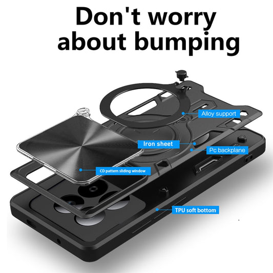 Etui til Xiaomi Redmi Note 15 Pro 5G, Techsuit, CamGuard Pro, Lilla