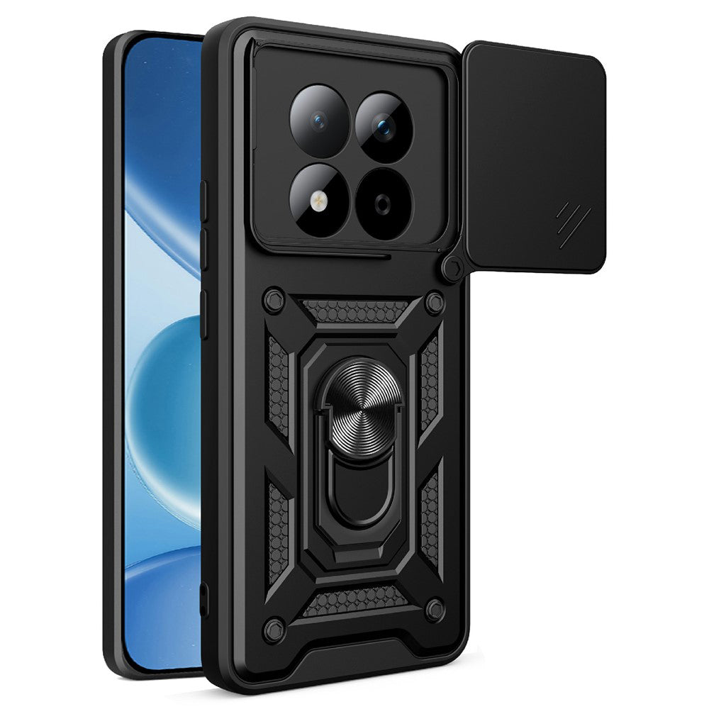 Etui til Xiaomi Redmi Note 15 Pro 5G, Techsuit, CamShield, Sort