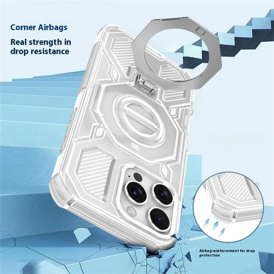 Etui til Xiaomi Redmi Note 15 Pro 5G, Techsuit, Carbon Shield Pro, Røgfarvet