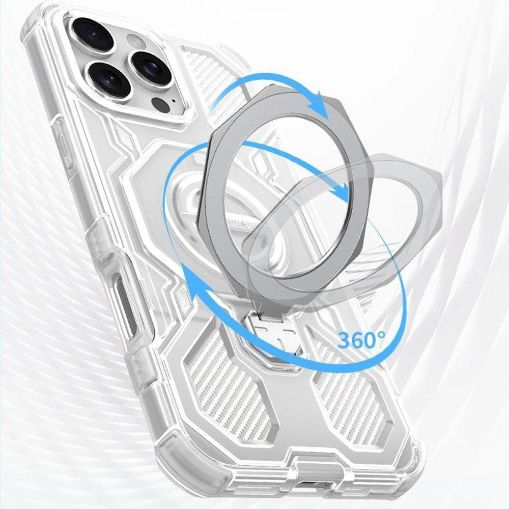 Etui til Xiaomi Redmi Note 15 Pro 5G, Techsuit, Carbon Shield Pro, Røgfarvet