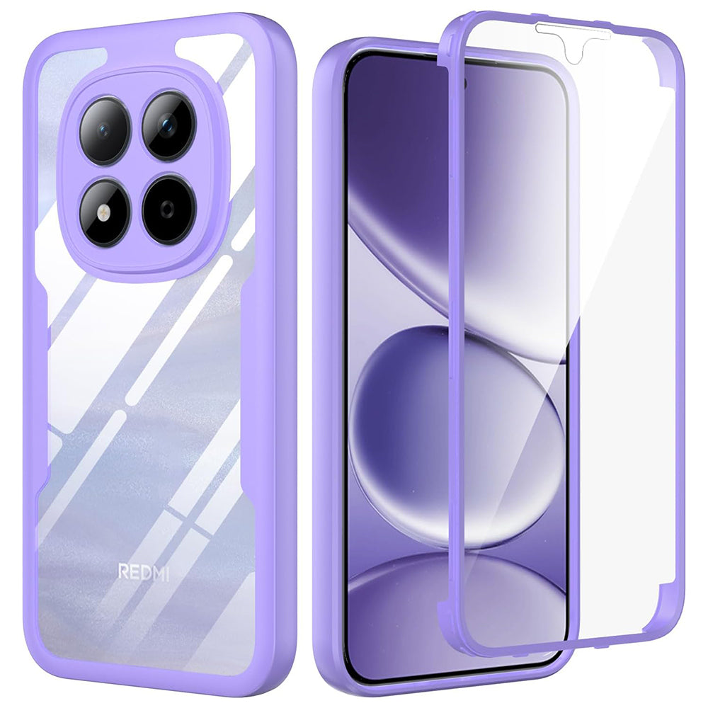 Etui til Xiaomi Redmi Note 15 Pro 5G, Techsuit, ColorVerse 360, Lilla