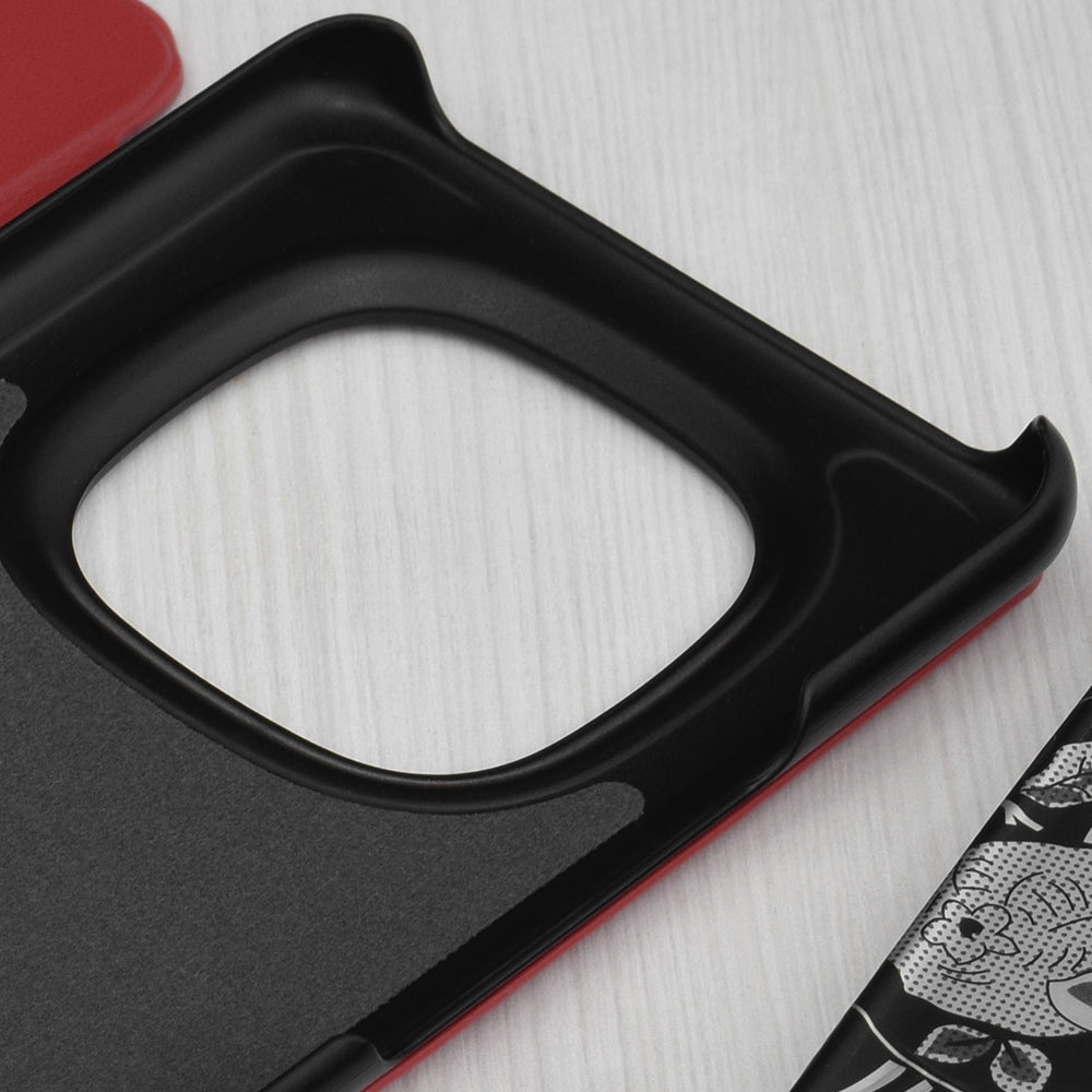 Etui til Xiaomi Redmi Note 15 Pro 5G, Techsuit, eFold, Rød