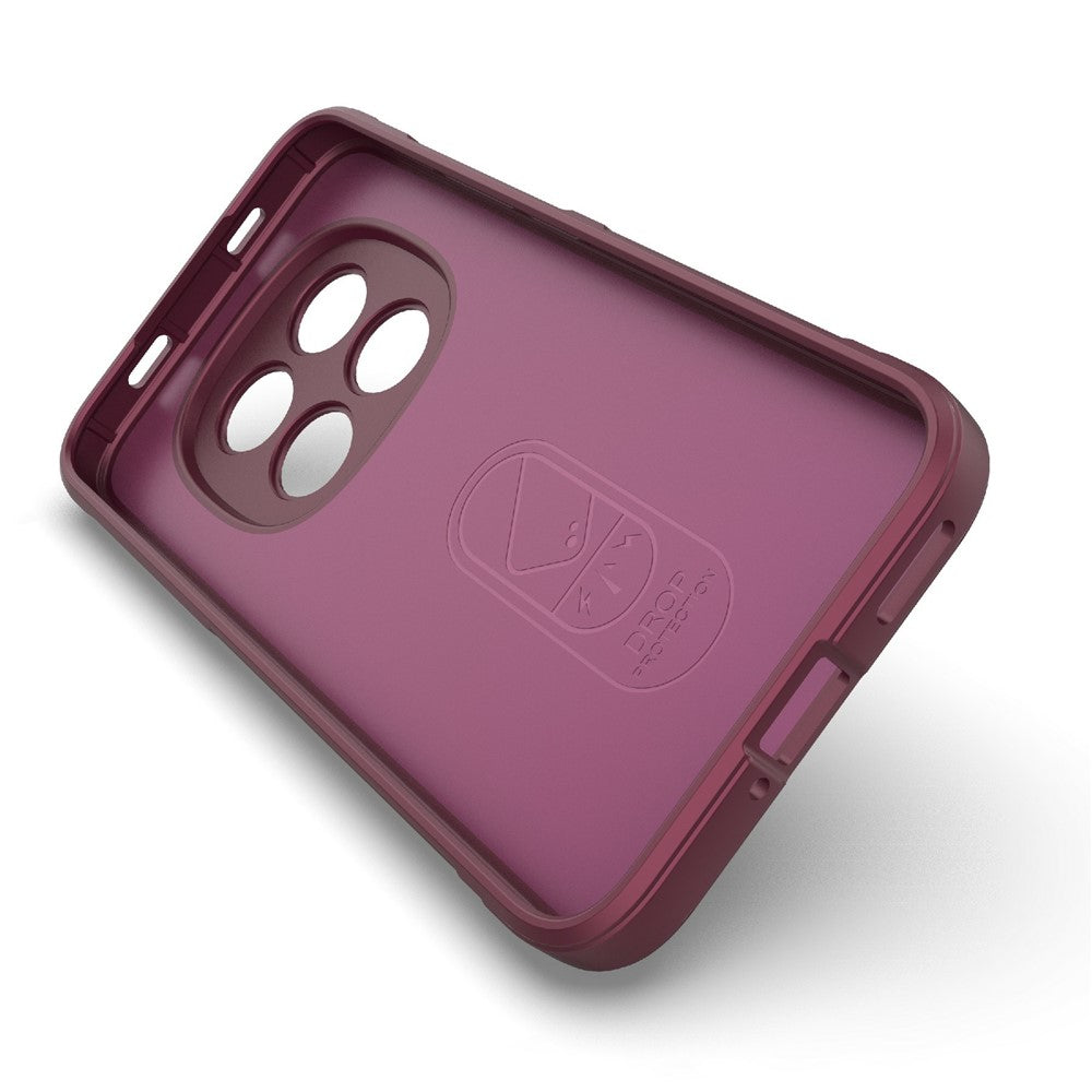 Etui til Xiaomi Redmi Note 15 Pro 5G, Techsuit, Magic Shield, Kirsebærrød