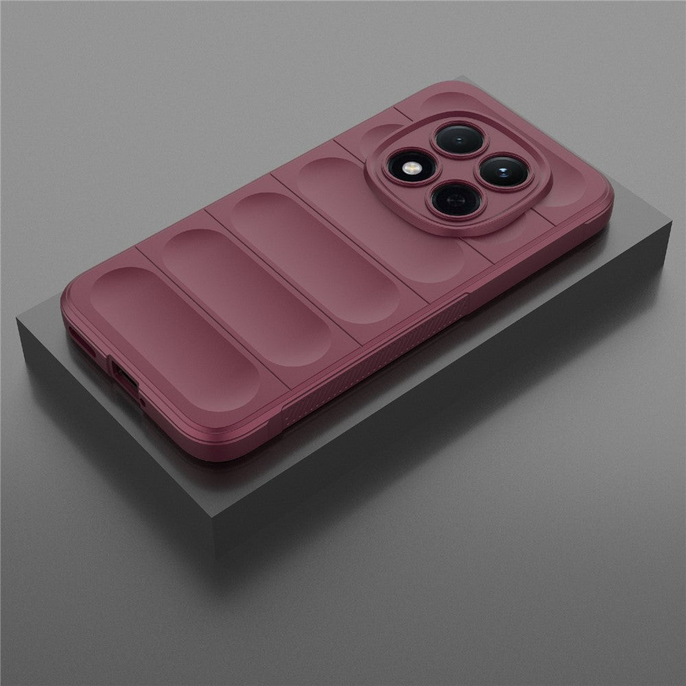 Etui til Xiaomi Redmi Note 15 Pro 5G, Techsuit, Magic Shield, Kirsebærrød