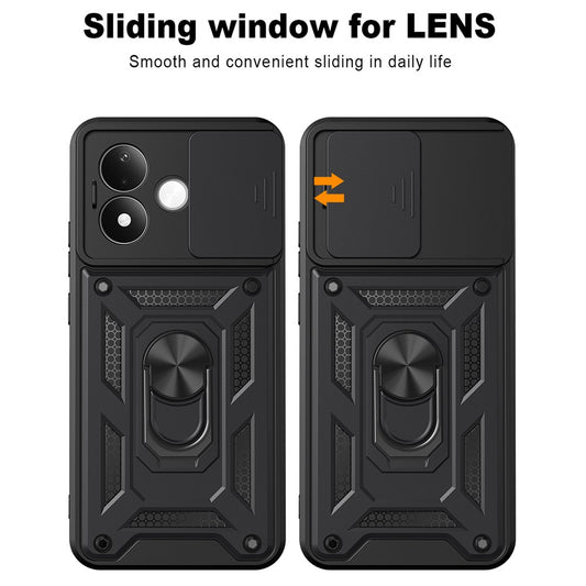 Etui til Xiaomi Redmi Note 17 Pro Max, Techsuit, CamShield, blå