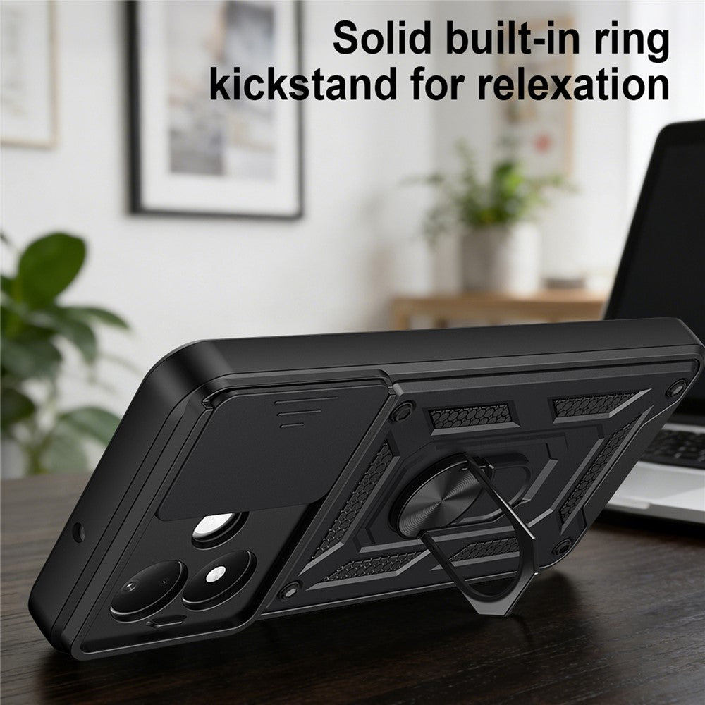 Case for Xiaomi Redmi Note 17 Pro Max, Techsuit, CamShield, Black