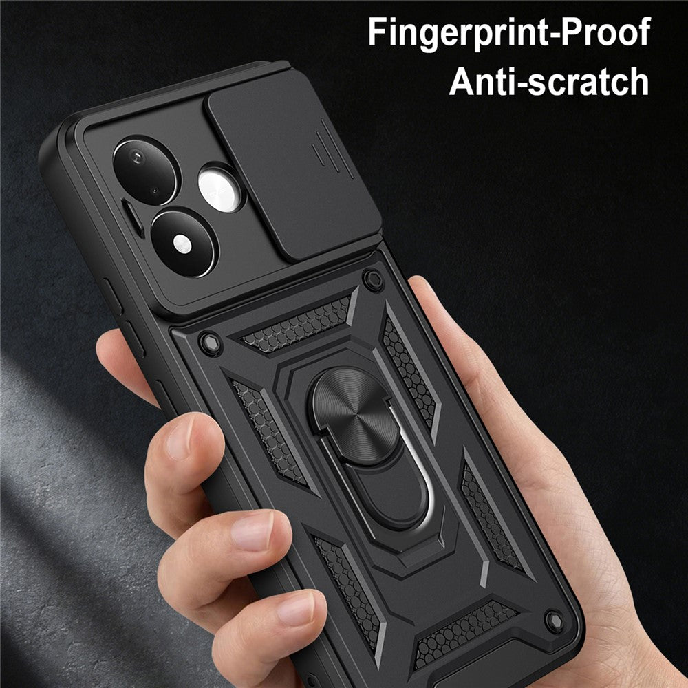 Cover til Xiaomi Redmi Note 17 Pro, Techsuit, CamShield, sort