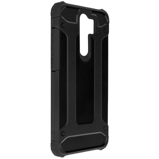 Cover til Xiaomi Redmi Note 8 Pro, Techsuit, Hybrid Armor, Sort