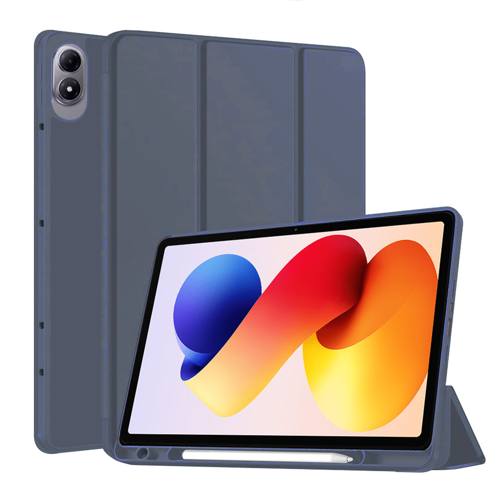 Etui til Xiaomi Redmi Pad 2 Pro, Techsuit, Flex Trifold, Marineblå