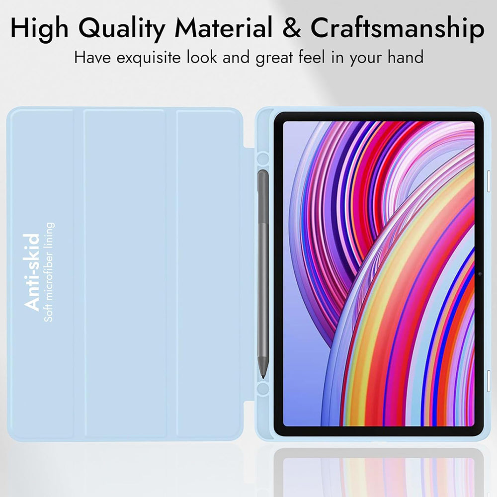 Etui til Xiaomi Redmi Pad 2 Pro, Techsuit, Flex Trifold, Pink