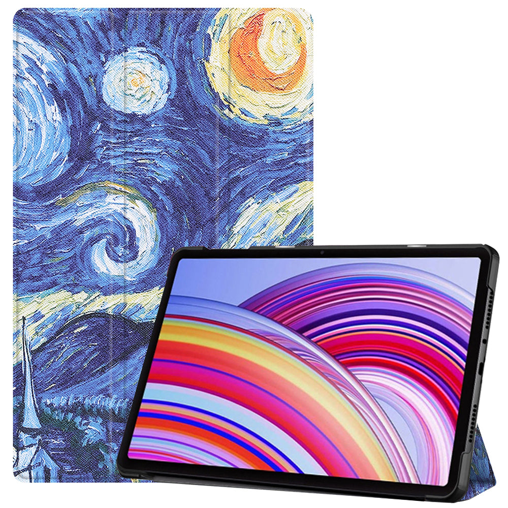 Cover til Xiaomi Redmi Pad Pro / Pad / Pad Pro 5G, Techsuit, FoldPro Starry Night, Multicolor