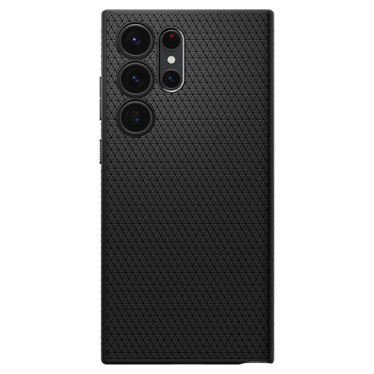 Etui til Samsung Galaxy S23 Ultra S918, Spigen, Liquid Air, Sort ACS05614