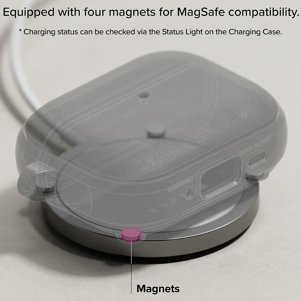 Ringke Onyx Magnetic Cover til Apple AirPods Pro 3, Grøn