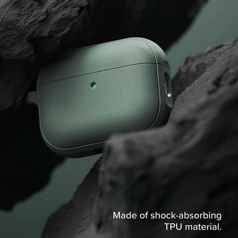 Ringke Onyx Magnetic Cover til Apple AirPods Pro 3, Grøn