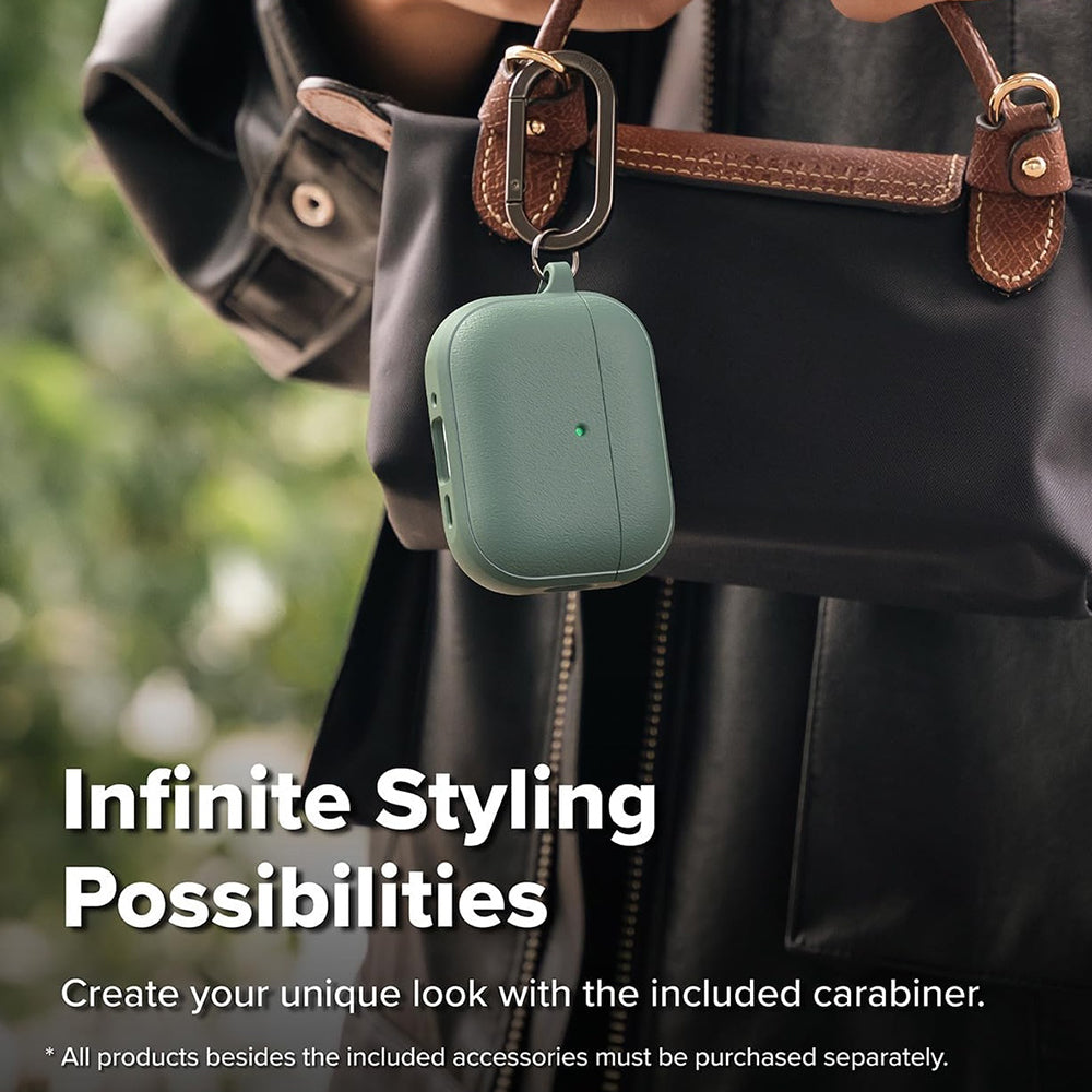 Ringke Onyx Magnetic Cover til Apple AirPods Pro 3, Grøn