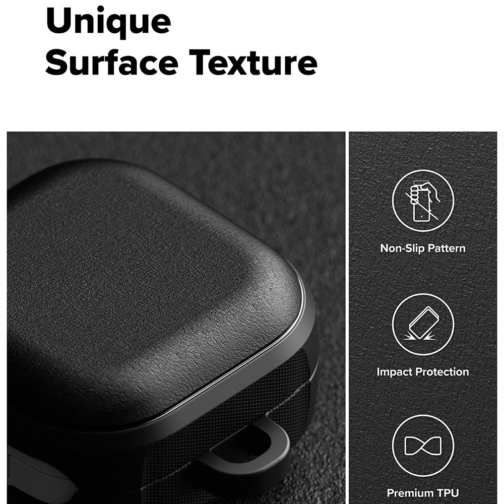Ringke Onyx Magnetic etui til Samsung Galaxy Buds4 / Buds4 Pro, Sort