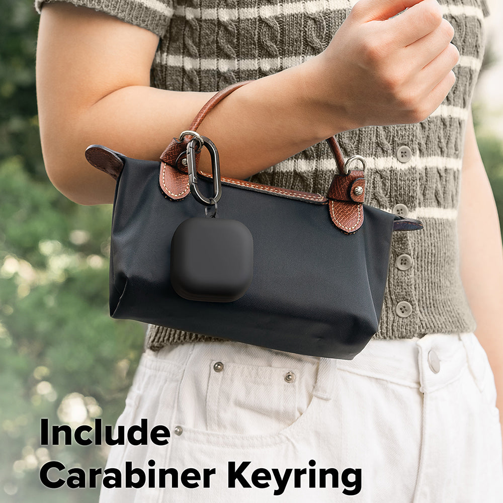 Ringke etui til Samsung Galaxy Buds4 / Buds4 Pro, Sort