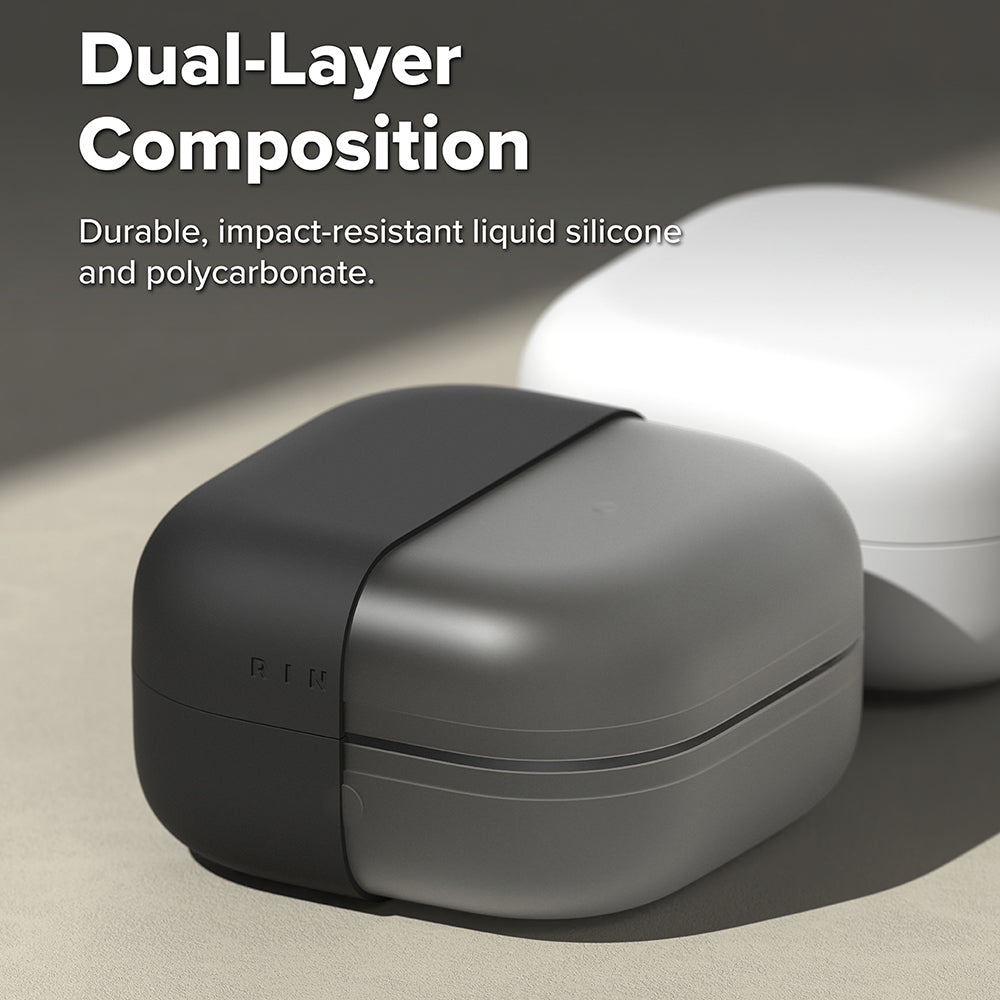 Ringke etui til Samsung Galaxy Buds4 / Buds4 Pro, Sort