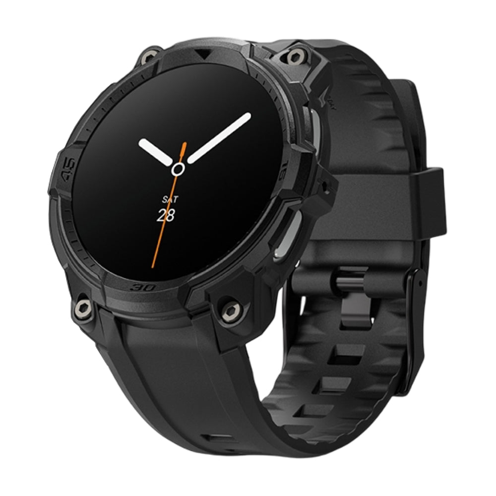 Ringke Rugged Gear-etui til Samsung Galaxy Watch9 / Watch8 44mm, Sort